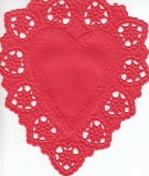 KDHerz Kaffeedeckchen Herz