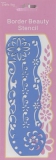 B123b Border Beauty Stencil 1