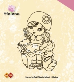 ST10014 Helene mit M�tze und Katze