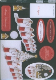 DEC9279 Bastelset Christmas Choir Weihnachtsmotiv
