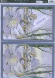 DEC9286/87 Bastelset Winter Village Weihnachten