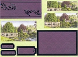 PCT9129 Pyramidenstanzbogen Cumbria f�r A5 Karte