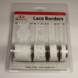 BL382299 Selbstklebende Lace Borders Love White