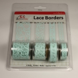 BL383199 Selbstklebende Lace Borders Baby Boy Blue