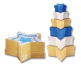 3509 Geschenkboxen farbig Stern