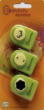 CP 020 Alphabet Clippunch Flower Set