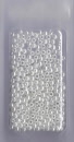 18-2008 Perlen 3 mm ca. 5,5 gr. gebrochenes wei