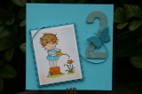 DL001 NS Little Dawn Clear-Stempel Watering