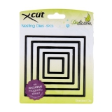 XCU 503007 Nesting Dies Square ( 5 Teile )