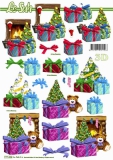 777324 Geschenke am Kamin