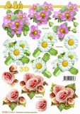 777332 Blumen rosa, wei, lachs