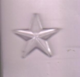 Acrylstern transparent