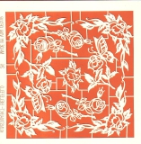 Laserstanzteile Rosen