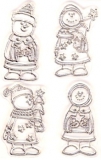 TC0808 Tiny`s Clear Stamps Weihnachten