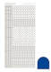 STDA101 Hobby-Dots Sticker Adhesive blue (Serie 10)