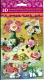 HMS-9405B Scrapbook-Sticker Blumen mit Glitter