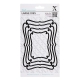 XCU 503045 Nesting Dies Rectangle parenthesis 2 Large 4 St�ck