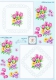 H115080 Anns Paper Art Stickvorlage mit Blumen