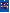 7051-305 Glittersticker blau-gold