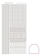STDA30 Hobby-Dots Adhesivesticker white