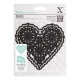 XCU 503149x Docrafts Dies Vintage Notes, Filigree Heart