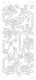 CD3081s Rosen und Herzen Platinium silber