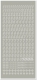 J26 Stickerbogen Zahlen silber