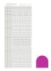 STDM05F Hobbydots Sticker Mirror Pink