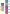 7004gvs Glittersticker Ecken und Linien Glitter-violett-silber