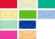 410725 Briefumschl�ge 11 x 22 cm 25 St�ck 10 Farben