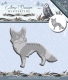 ADD10084 AD Schneideschablone Wintertide Fuchs