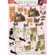 EASYFK372 Stanzbogen Franciens Katten