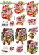 8215802 Nouvelle-Etappen Weihnachtsglocken mit Rose
