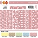 CDDSOR004 Designer Sheets Sweet Pet Alt-Rose