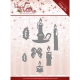 PM10105 PM Schneideschablone Joyful Christmas Christmas Candles