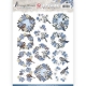SB10213 AD Stanzbogen Vintage Winter Wreaths