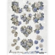 CD10985 AD Vintage Winter Winter Flowers
