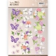 CD11002 JA Classics Butterflys and Flowers Purple Flowers