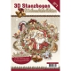3DPO10001 Stanzbogen Buch Weihnachten