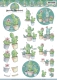 CD11087 YC Schneidebogen A4 Happy Cactus