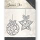 JAD10010 JA Stanzschablone Christmas Classics Christmas Ornaments