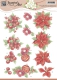 CD10780 JA Red Christmas Flowers
