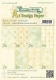 LCR51.9241 LeCrea Design A5 Design Papier Christmas Design Green Tones
