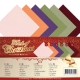PM-A5-10026 Linen Cardstock Pack - A5 - Precious Marieke - Touch of Christmas