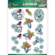 SB10480 JA Stanzbogen Christmas Flowers - Christmas Lantern