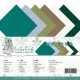 YC-A5-10021 YC Papierpack Linnen Cardstock A5 Winter Time