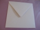 ENV4K15 Briefumschlge  wei  15,3 x 15,3 cm  120 gramm 10 Stck