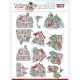SB10474 Stanzbogen YC Christmas Village Christmas Haus
