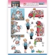 SB10547 YC Stanzbogen Bubbly Girls Proffesions - Catering