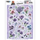 SB10726 YC Stanzbogen Very Purple Small Elements B